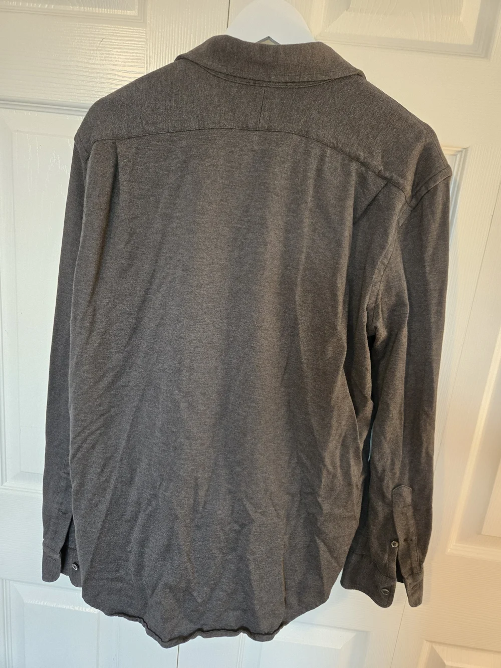Polo by Ralph Lauren Dark Gray Long-Sleeve Button-Down Shirt